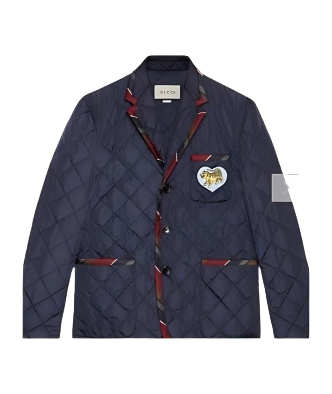 GUCCI Синяя куртка, фото 1