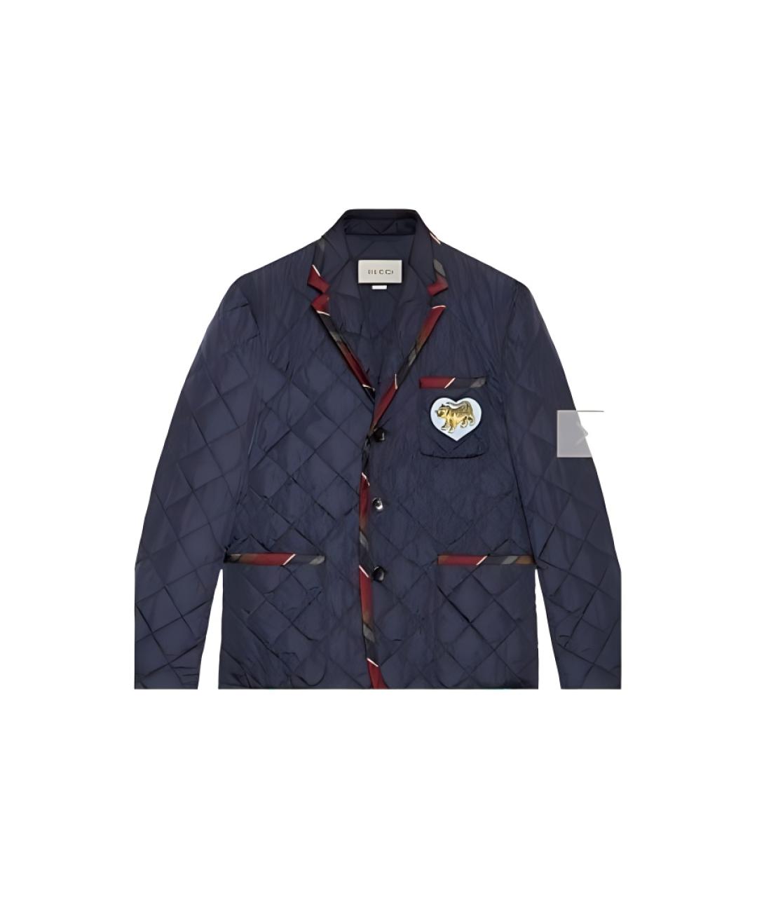 GUCCI Синяя куртка, фото 6