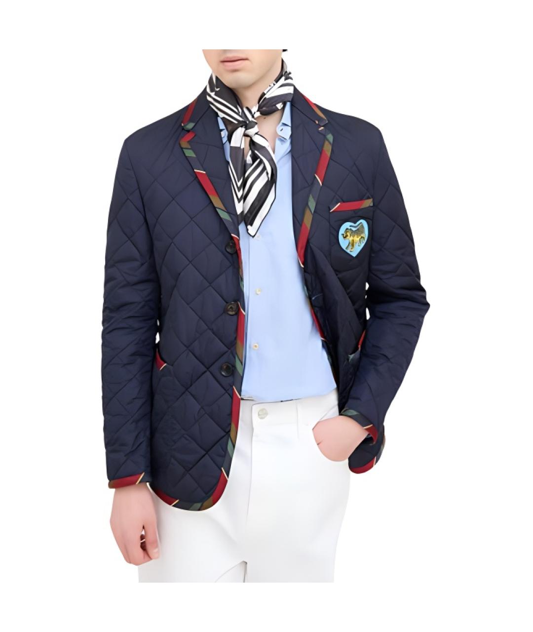 GUCCI Синяя куртка, фото 2