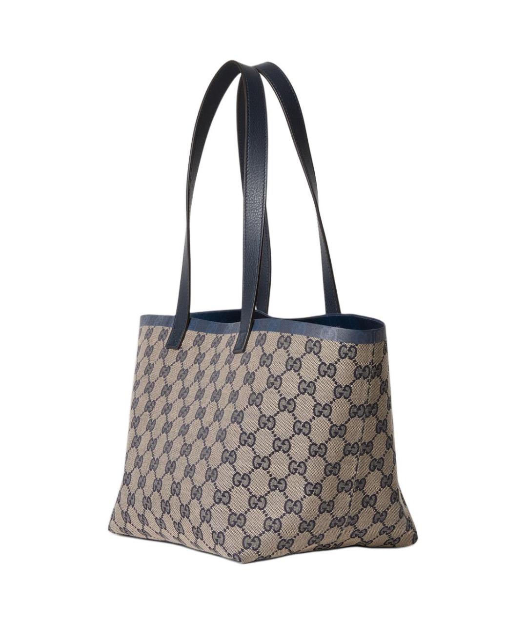 GUCCI Бежевая канва сумка через плечо, фото 2