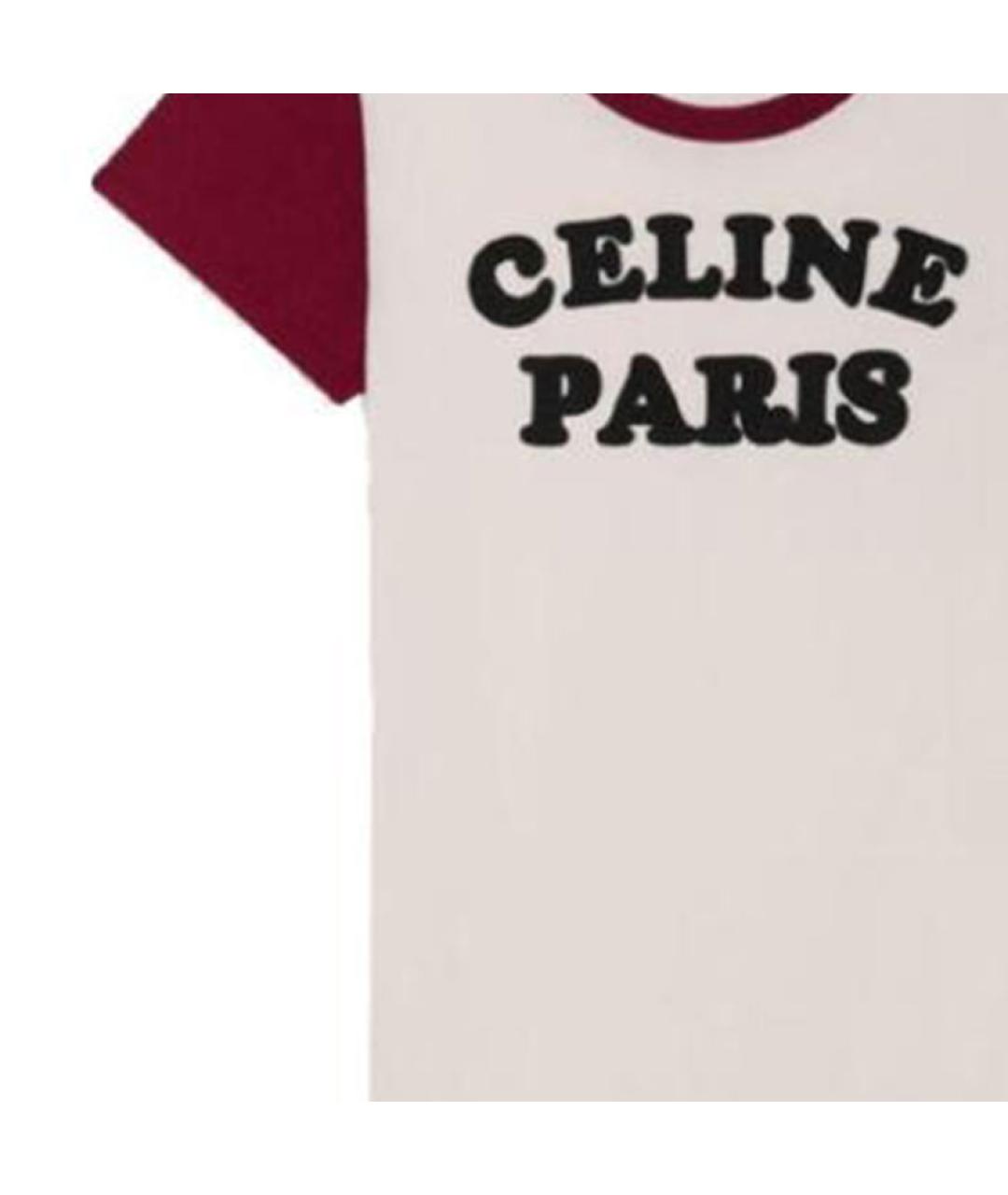 CELINE Мульти футболка, фото 4
