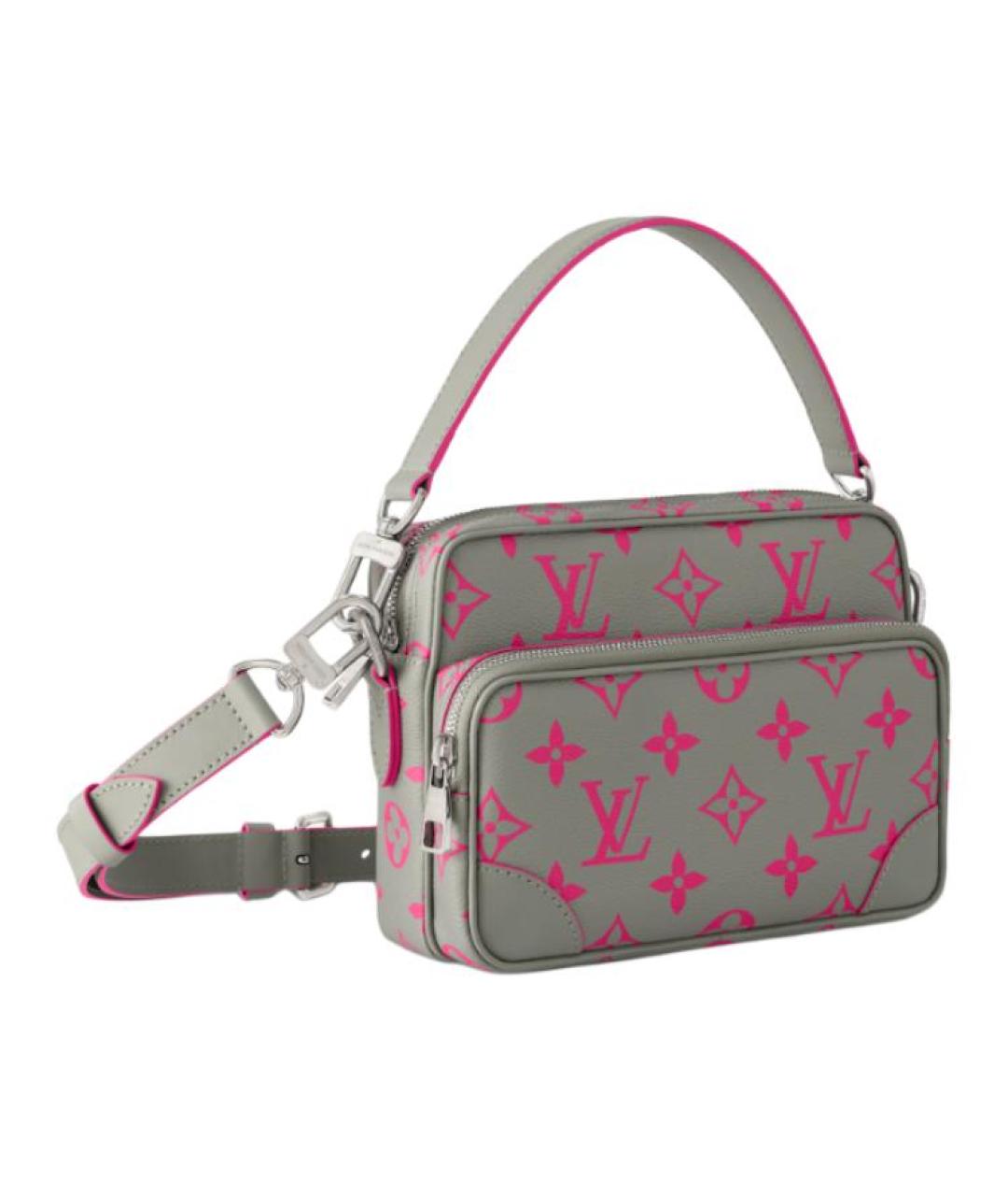 LOUIS VUITTON Серая сумка на плечо, фото 2