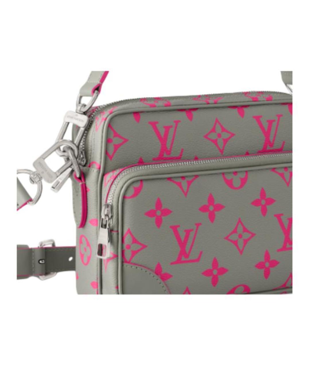 LOUIS VUITTON Серая сумка на плечо, фото 5
