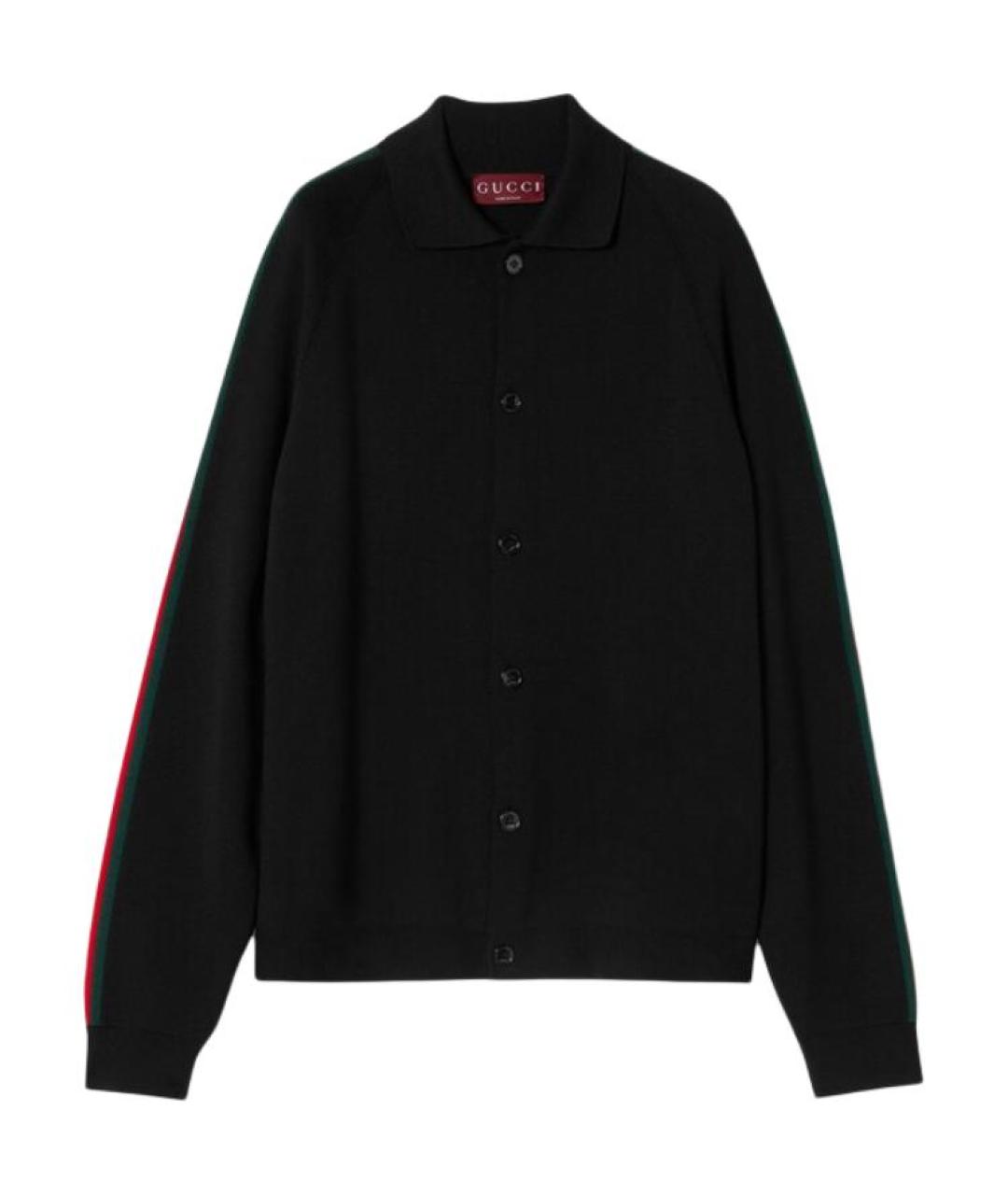 GUCCI Черный кардиган, фото 1