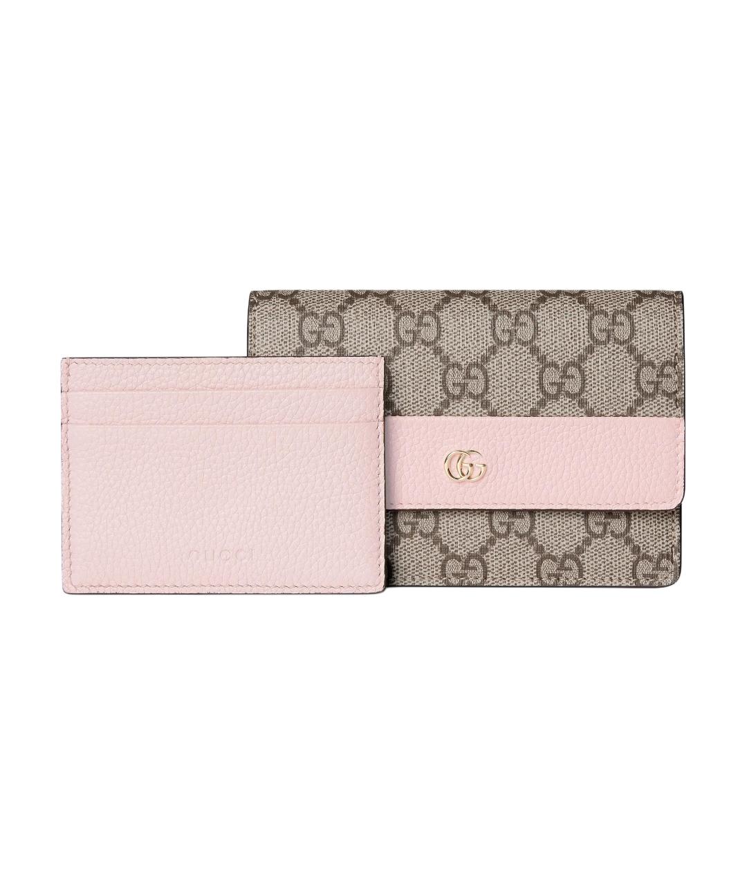 GUCCI Бежевый кошелек, фото 4