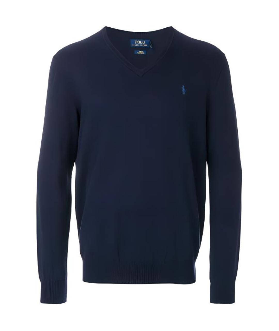 POLO RALPH LAUREN Темно-синий джемпер / свитер, фото 1