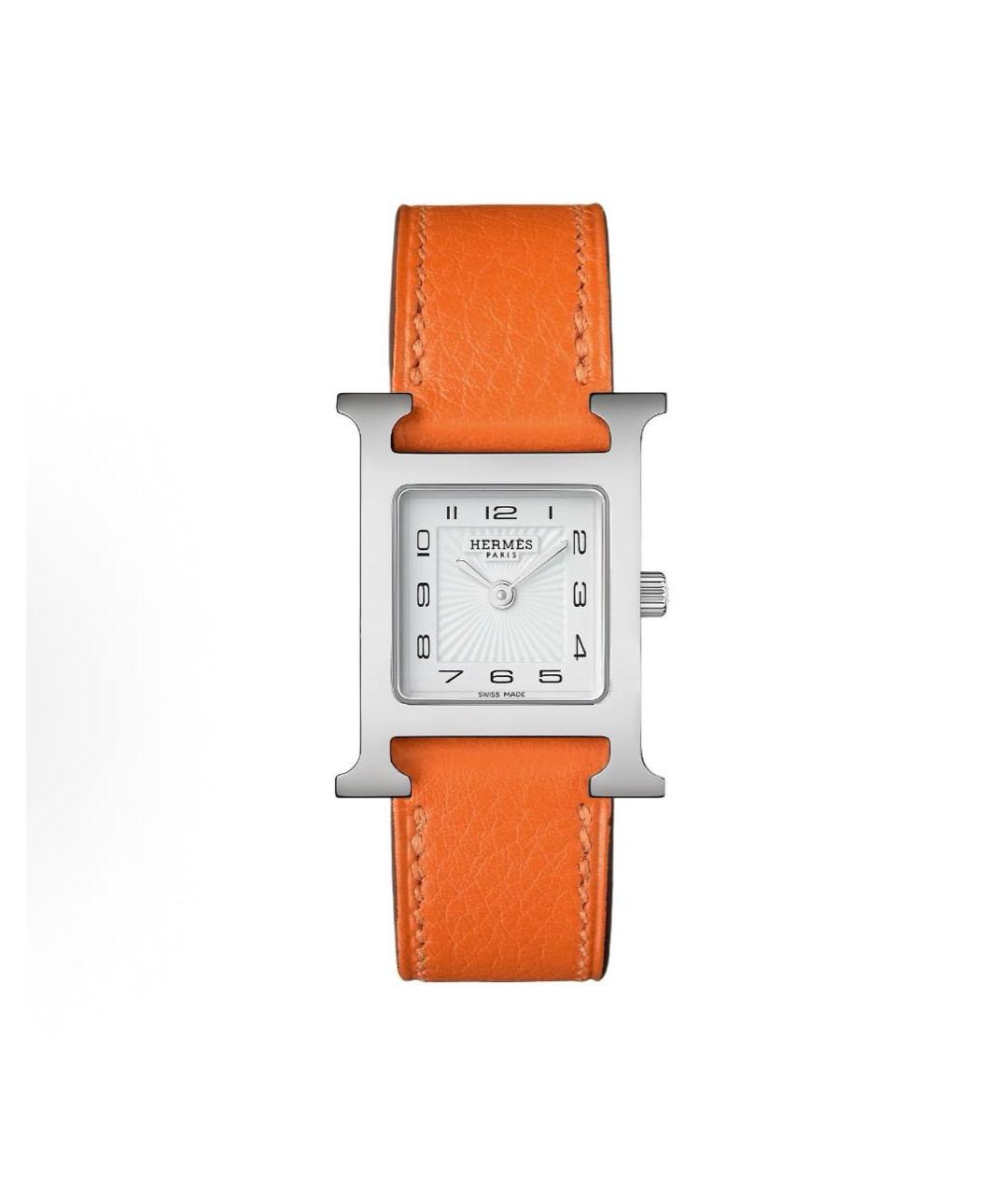 HERMES Оранжевые часы, фото 1
