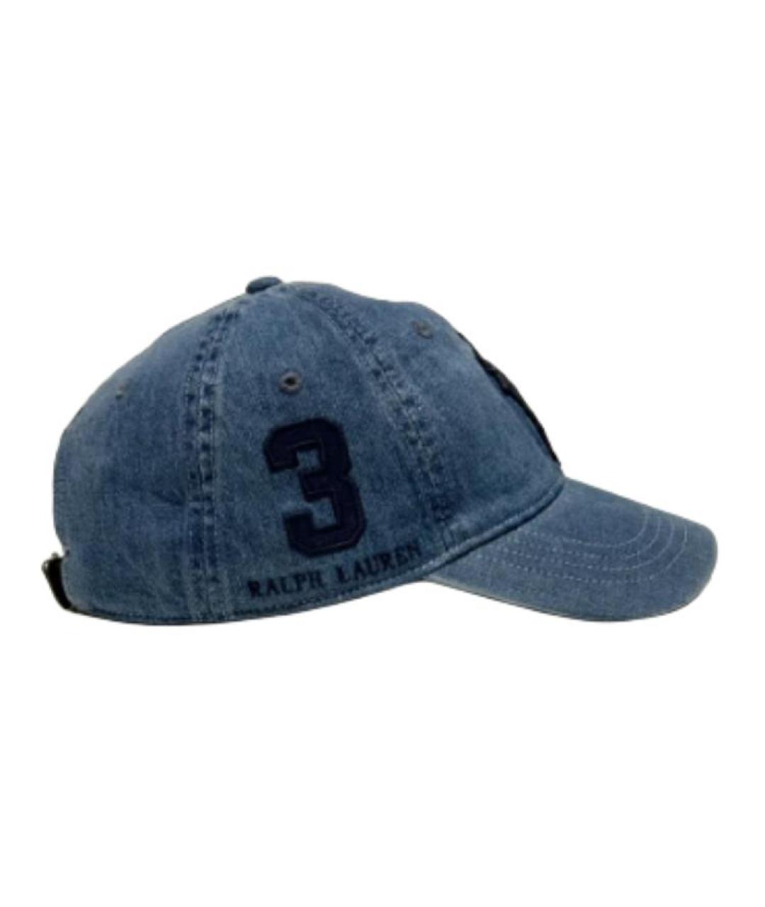 POLO RALPH LAUREN Синяя кепка/бейсболка, фото 4