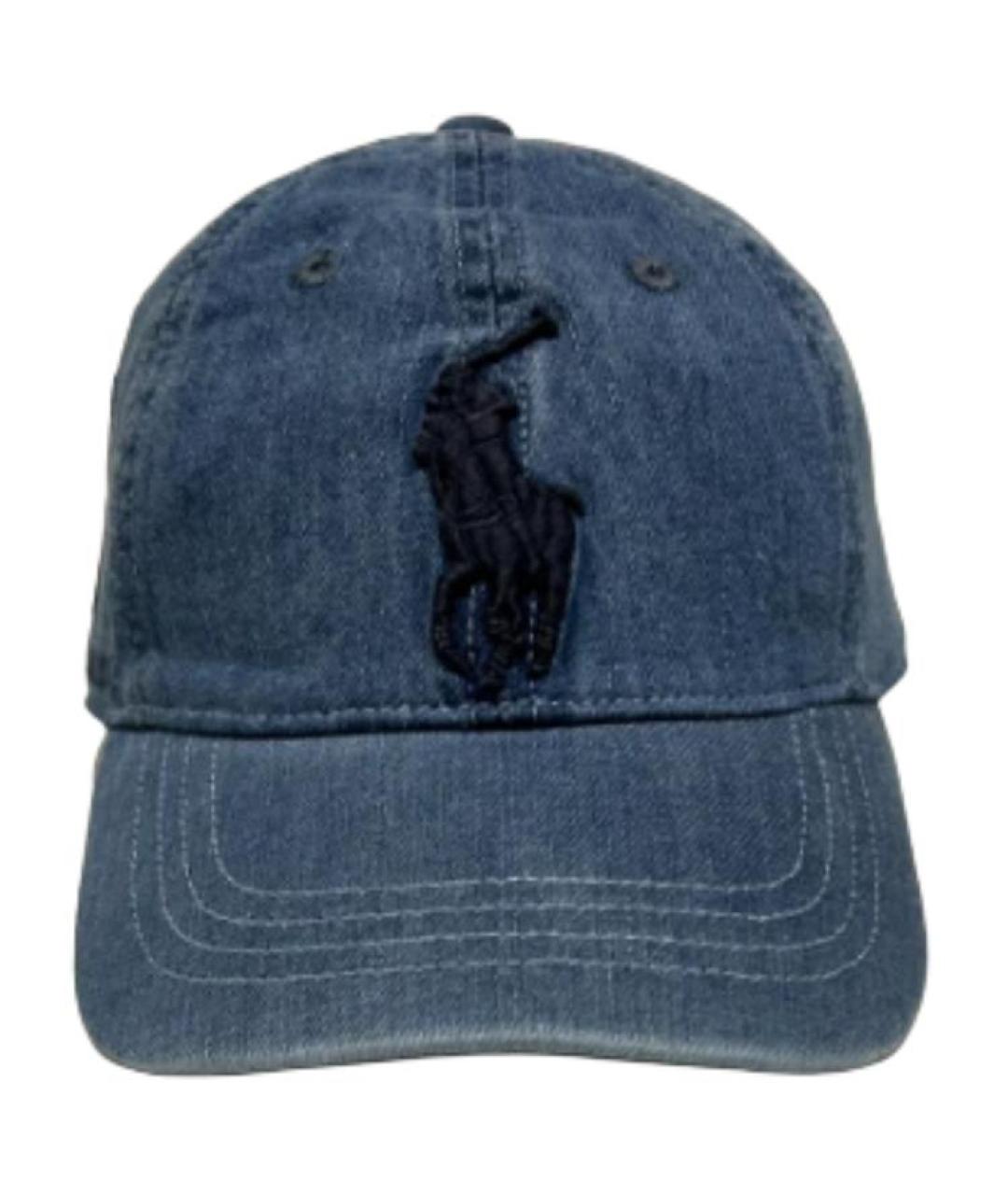 POLO RALPH LAUREN Синяя кепка/бейсболка, фото 2