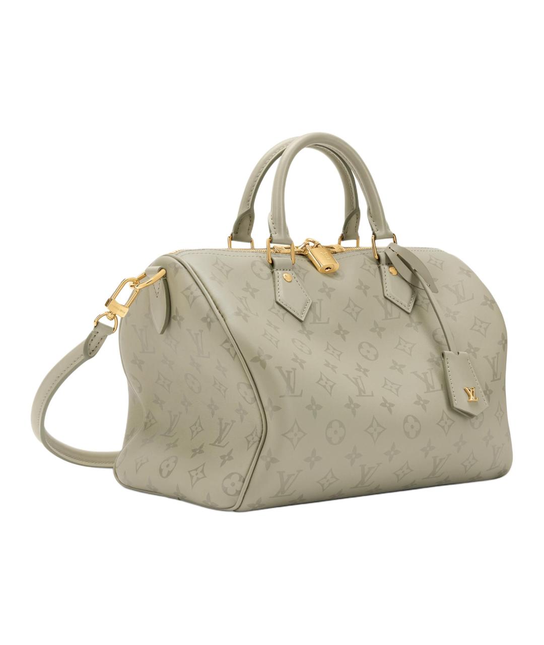 LOUIS VUITTON Бежевая сумка через плечо из канвы, фото 2
