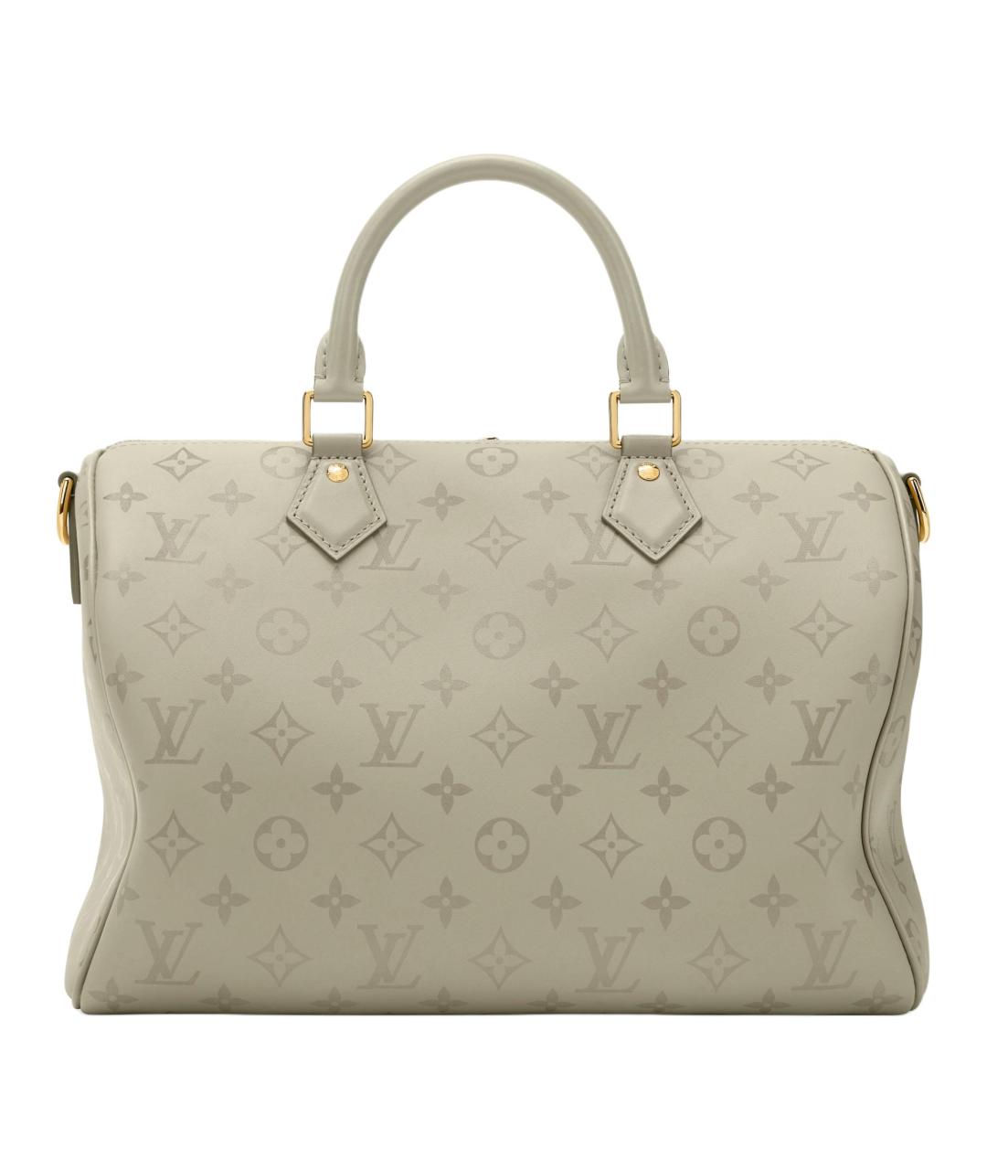 LOUIS VUITTON Бежевая сумка через плечо из канвы, фото 4