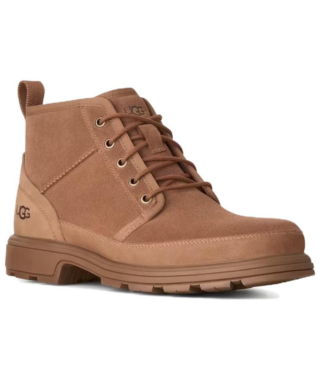 UGG Коричневые высокие ботинки, фото 3