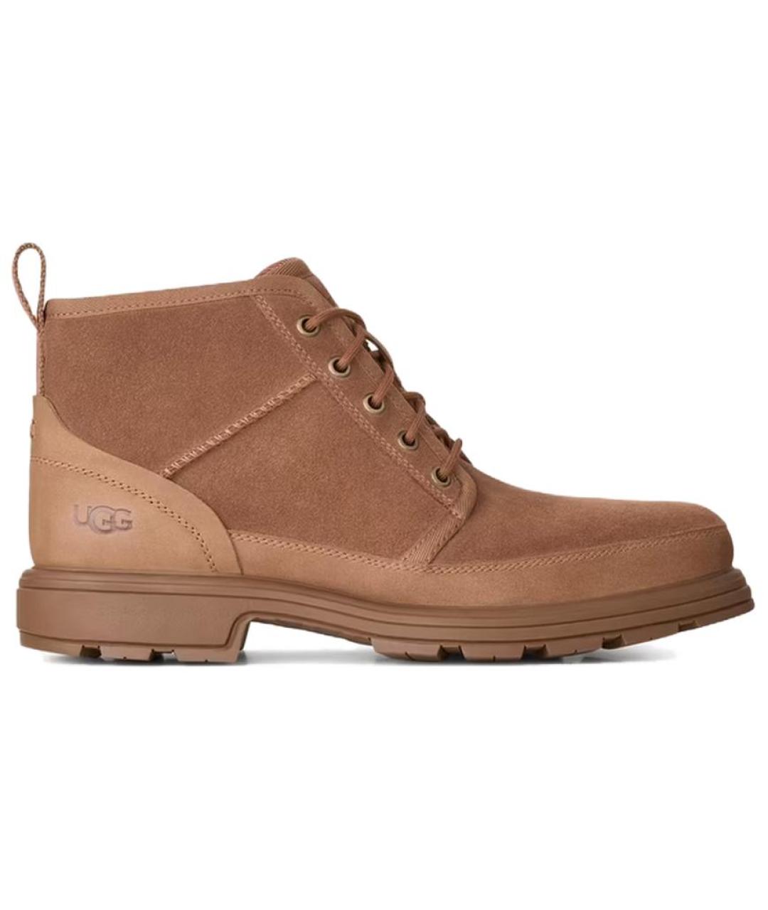UGG Коричневые высокие ботинки, фото 1