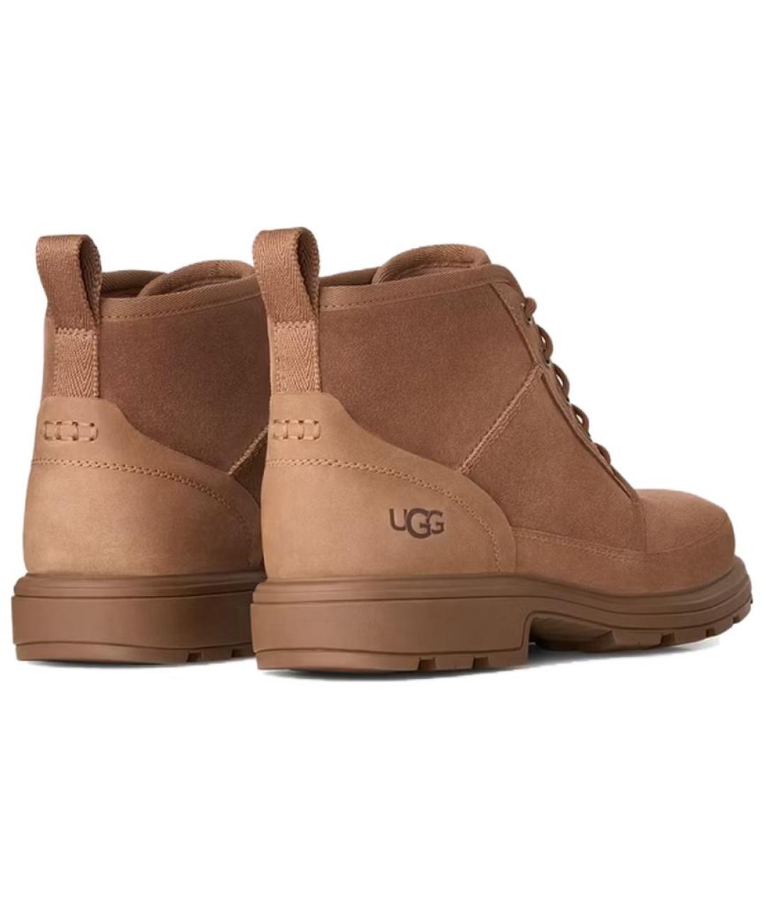 UGG Коричневые высокие ботинки, фото 4