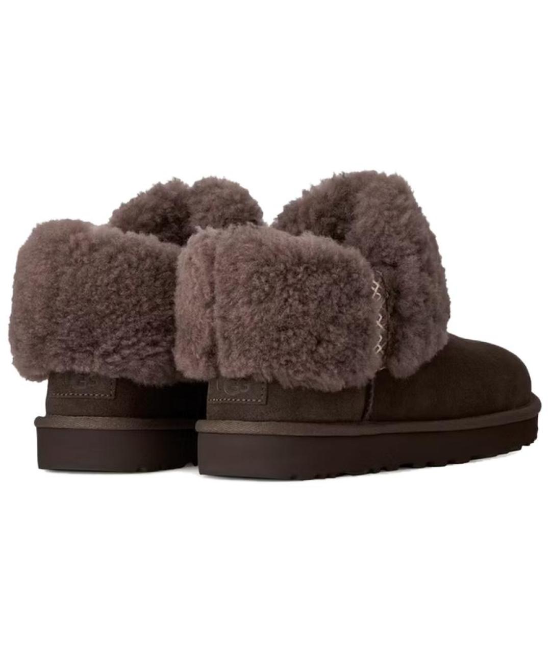 UGG Коричневые полусапоги, фото 3