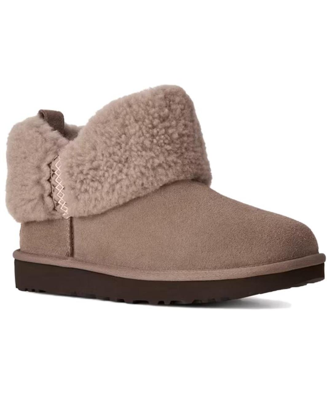 UGG Коричневые полусапоги, фото 2