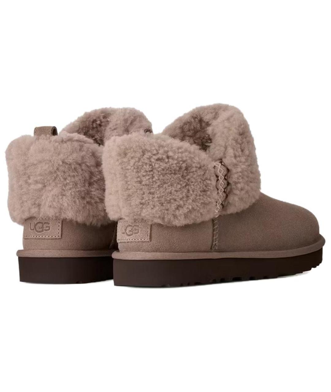UGG Коричневые полусапоги, фото 3