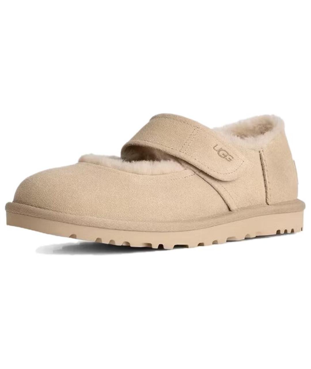 UGG Бежевые туфли, фото 2
