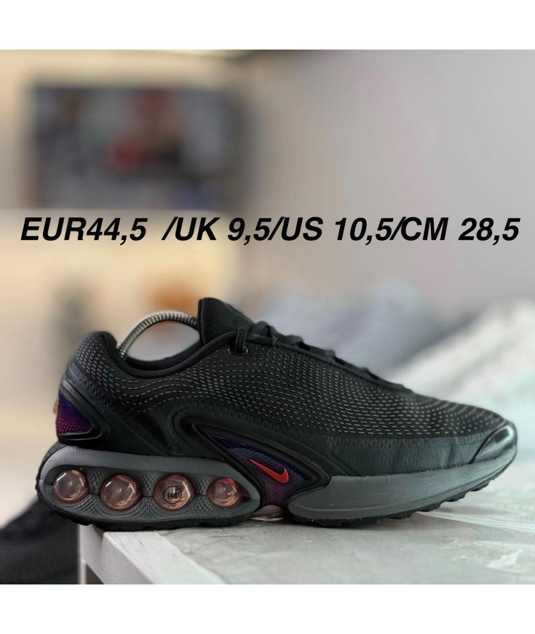 NIKE Черные низкие кроссовки / кеды, фото 5