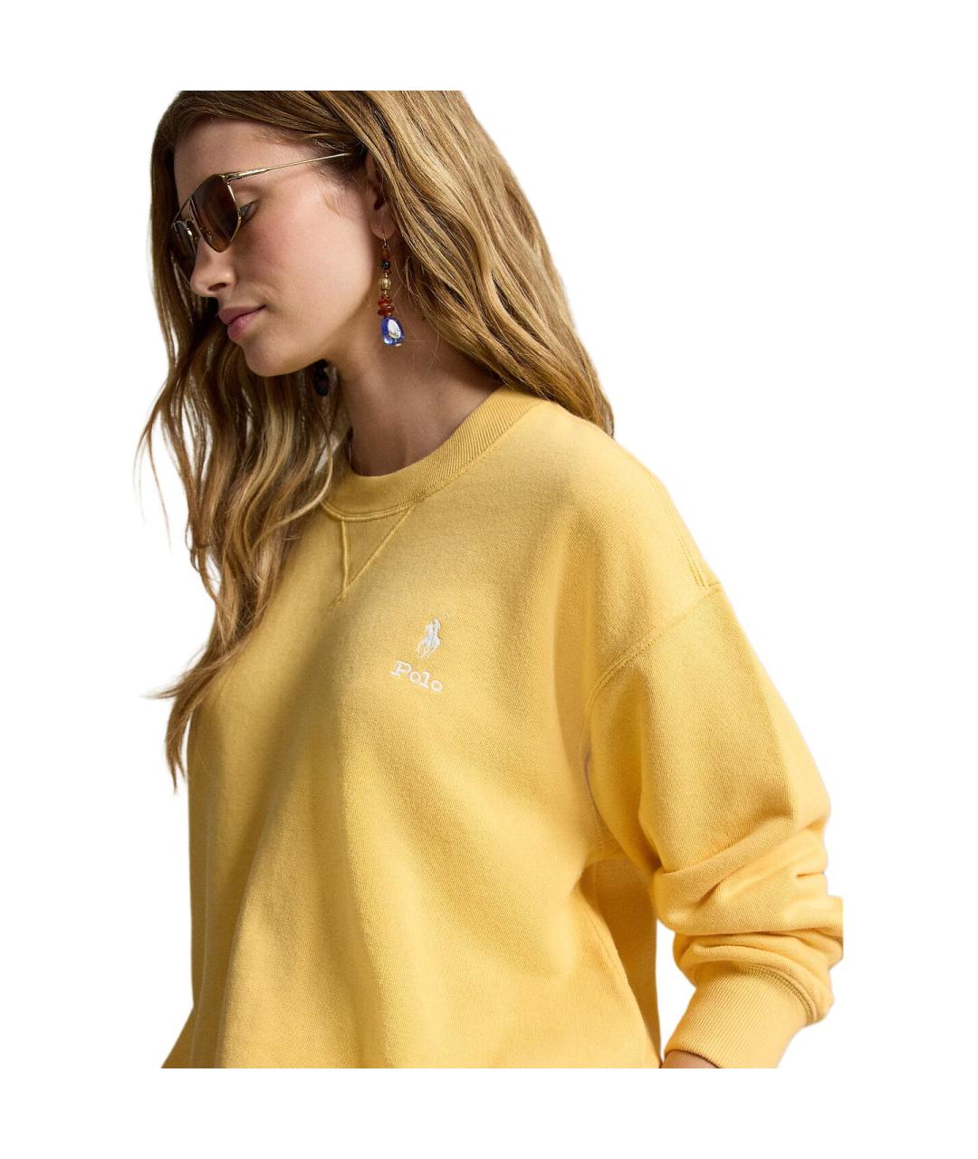 POLO RALPH LAUREN Желтый джемпер / свитер, фото 5