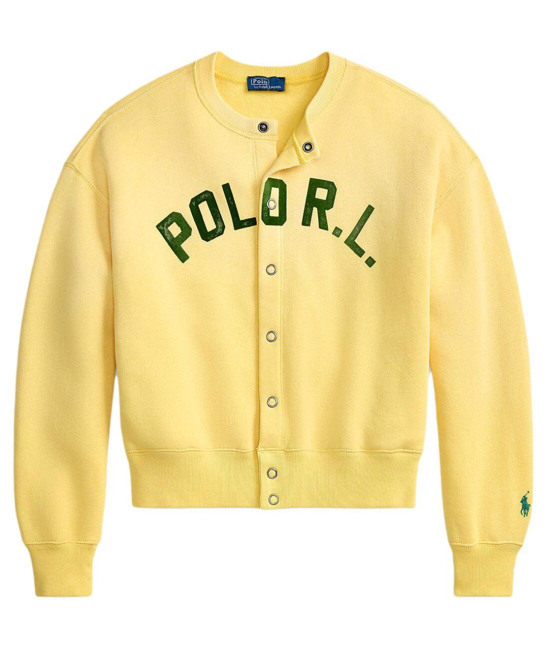 POLO RALPH LAUREN Желтый кардиган, фото 1