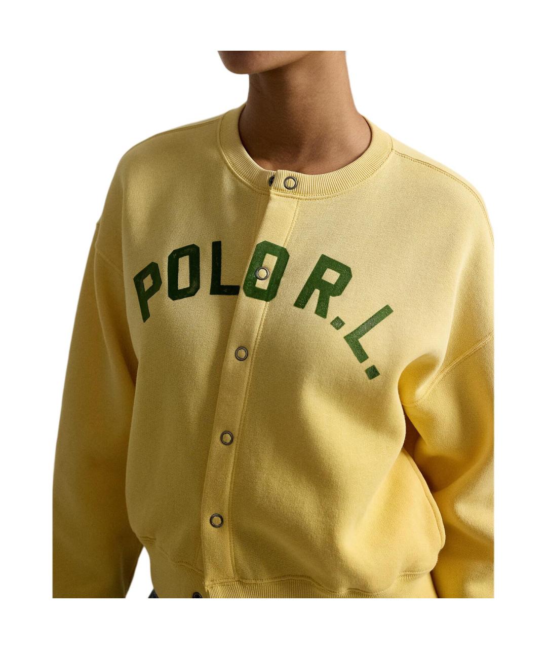 POLO RALPH LAUREN Желтый кардиган, фото 4
