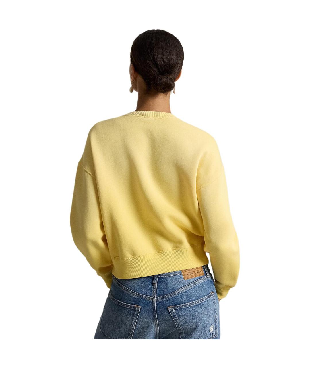 POLO RALPH LAUREN Желтый кардиган, фото 5