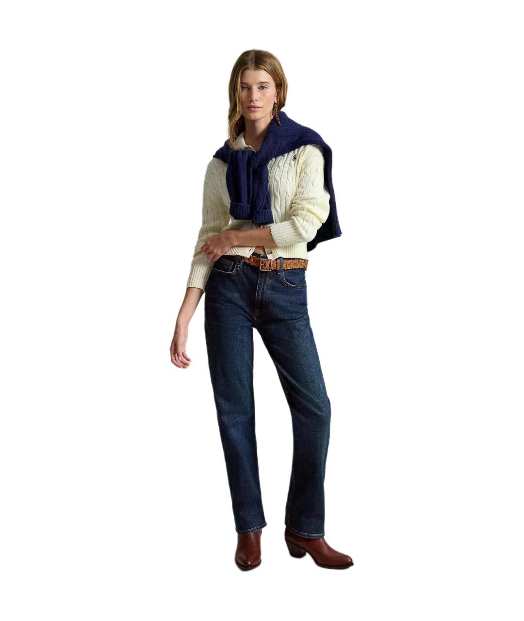 POLO RALPH LAUREN Бежевый кардиган, фото 4