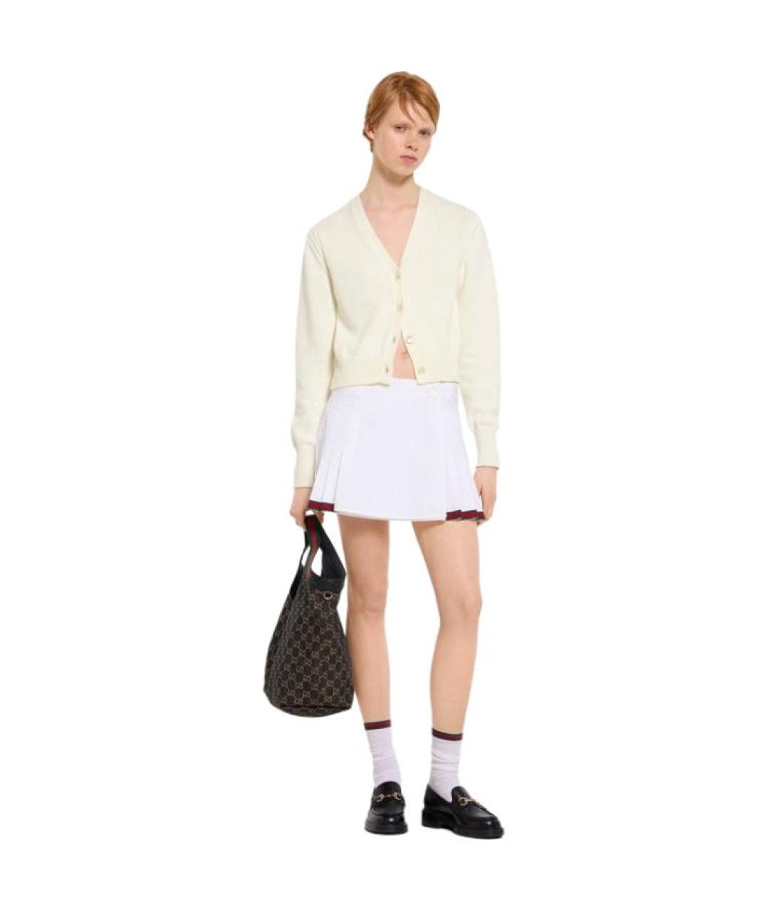 GUCCI Белый кардиган, фото 3