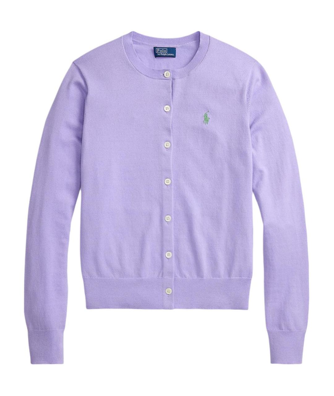 POLO RALPH LAUREN Фиолетовый кардиган, фото 2