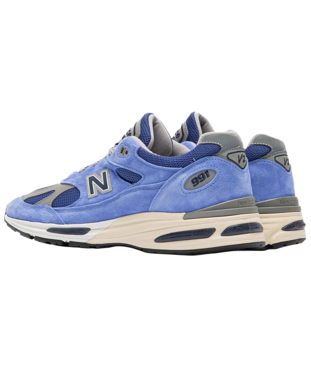 NEW BALANCE Синие замшевые кроссовки, фото 4