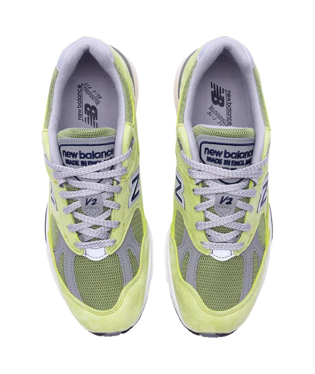 NEW BALANCE Салатовые кроссовки, фото 4