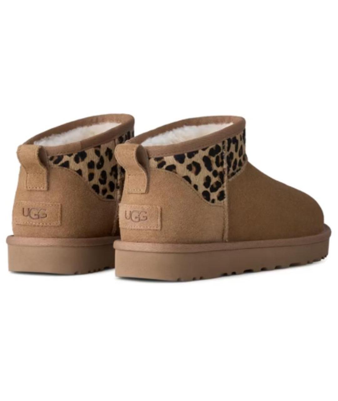 UGG Коричневые ботинки, фото 3