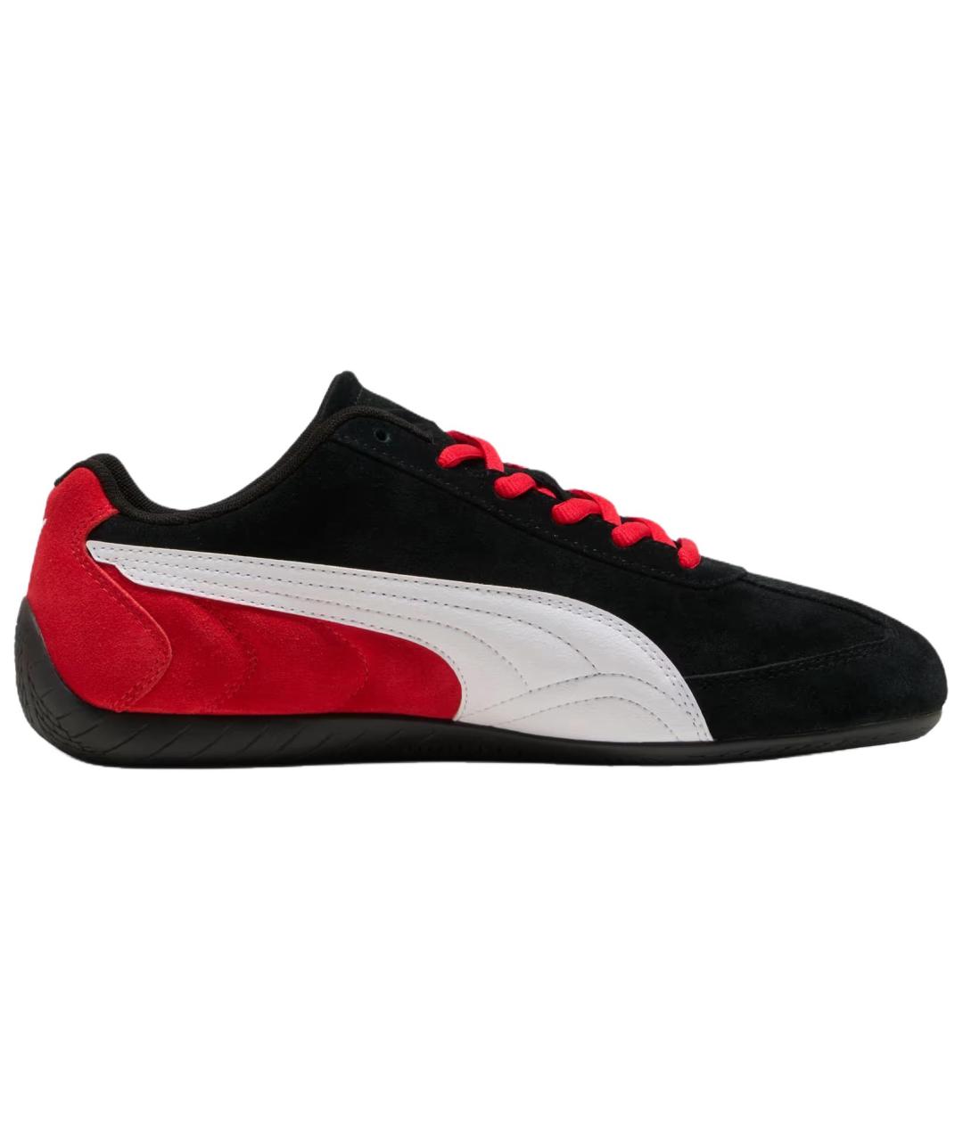PUMA Красные кожаные кроссовки, фото 2