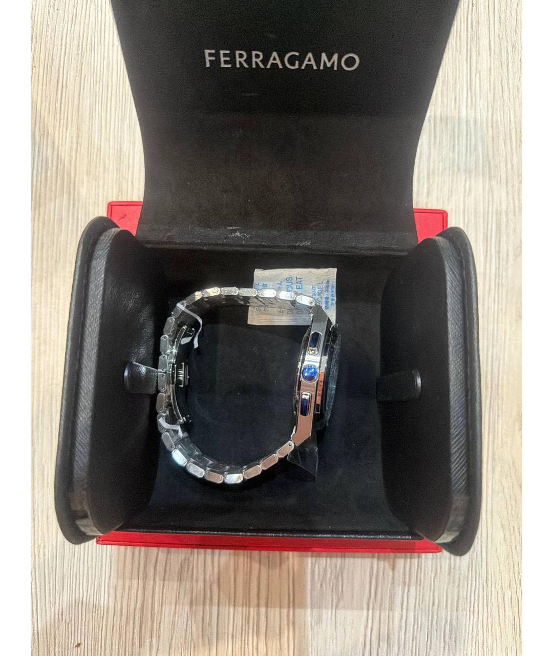 FERRAGAMO Бирюзовые стальные часы, фото 3