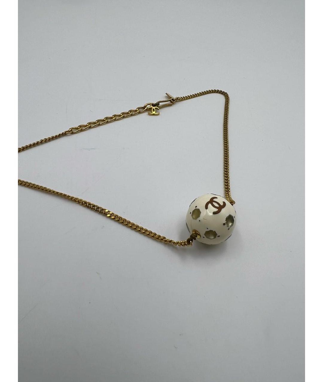 CHANEL Золотое колье, фото 4