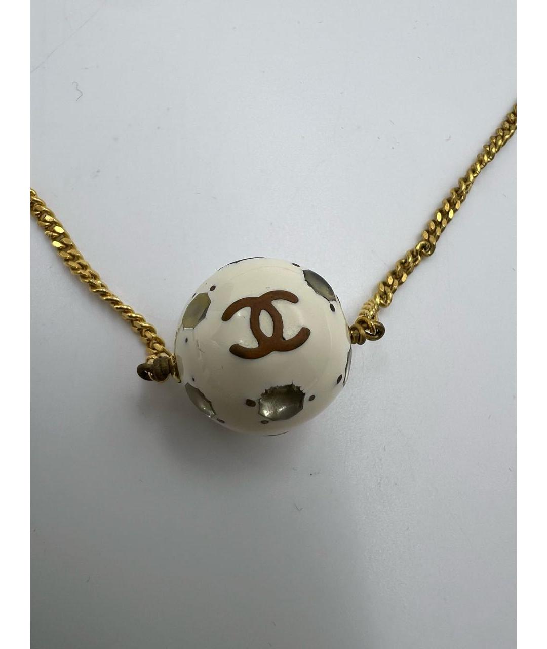 CHANEL Золотое колье, фото 3