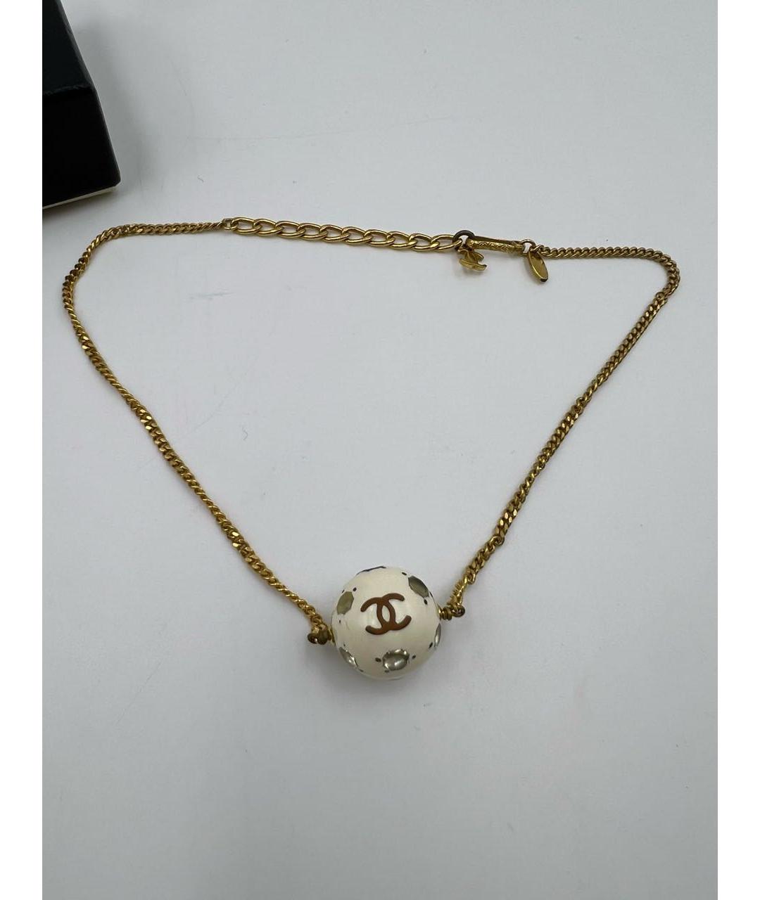 CHANEL Золотое колье, фото 2