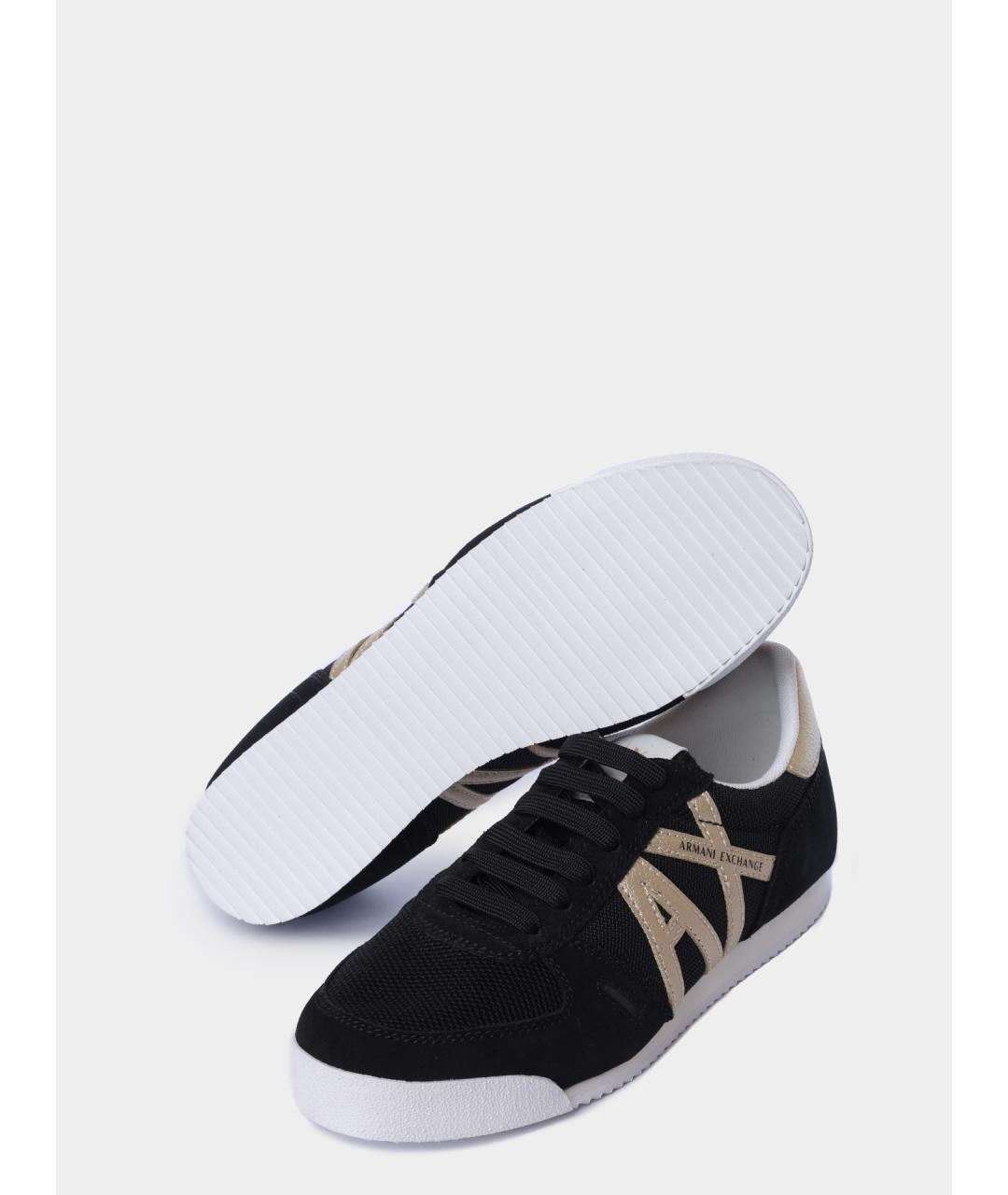 ARMANI EXCHANGE Черные кроссовки, фото 4
