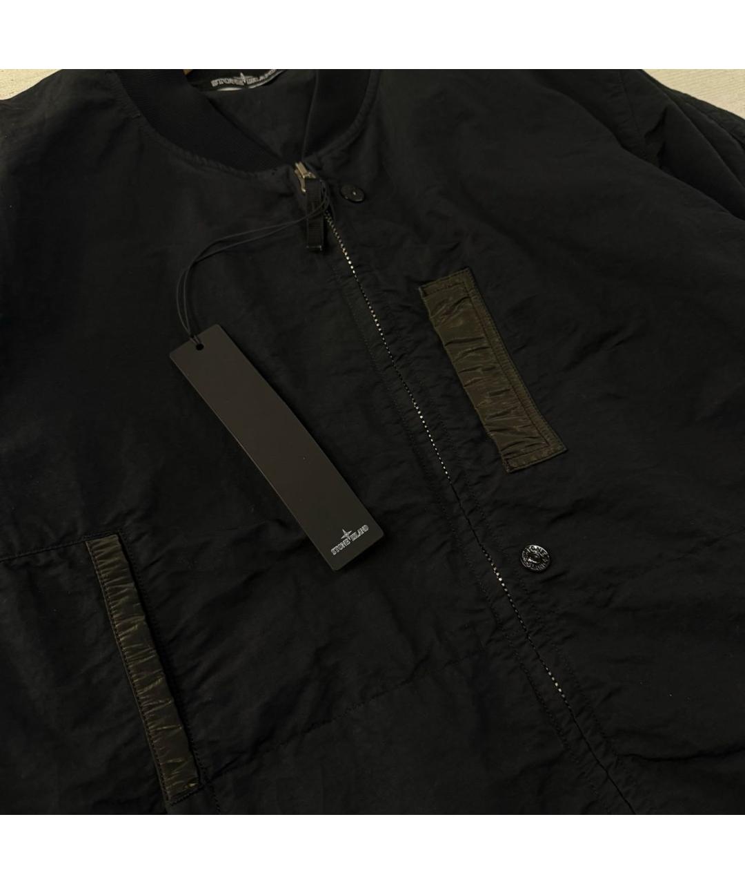 STONE ISLAND SHADOW PROJECT Черная нейлоновая куртка, фото 4