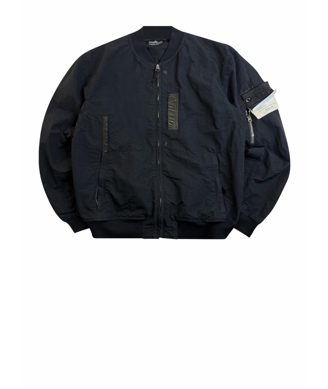 STONE ISLAND SHADOW PROJECT Черная нейлоновая куртка, фото 1