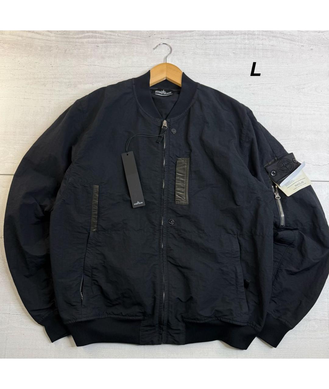 STONE ISLAND SHADOW PROJECT Черная нейлоновая куртка, фото 7