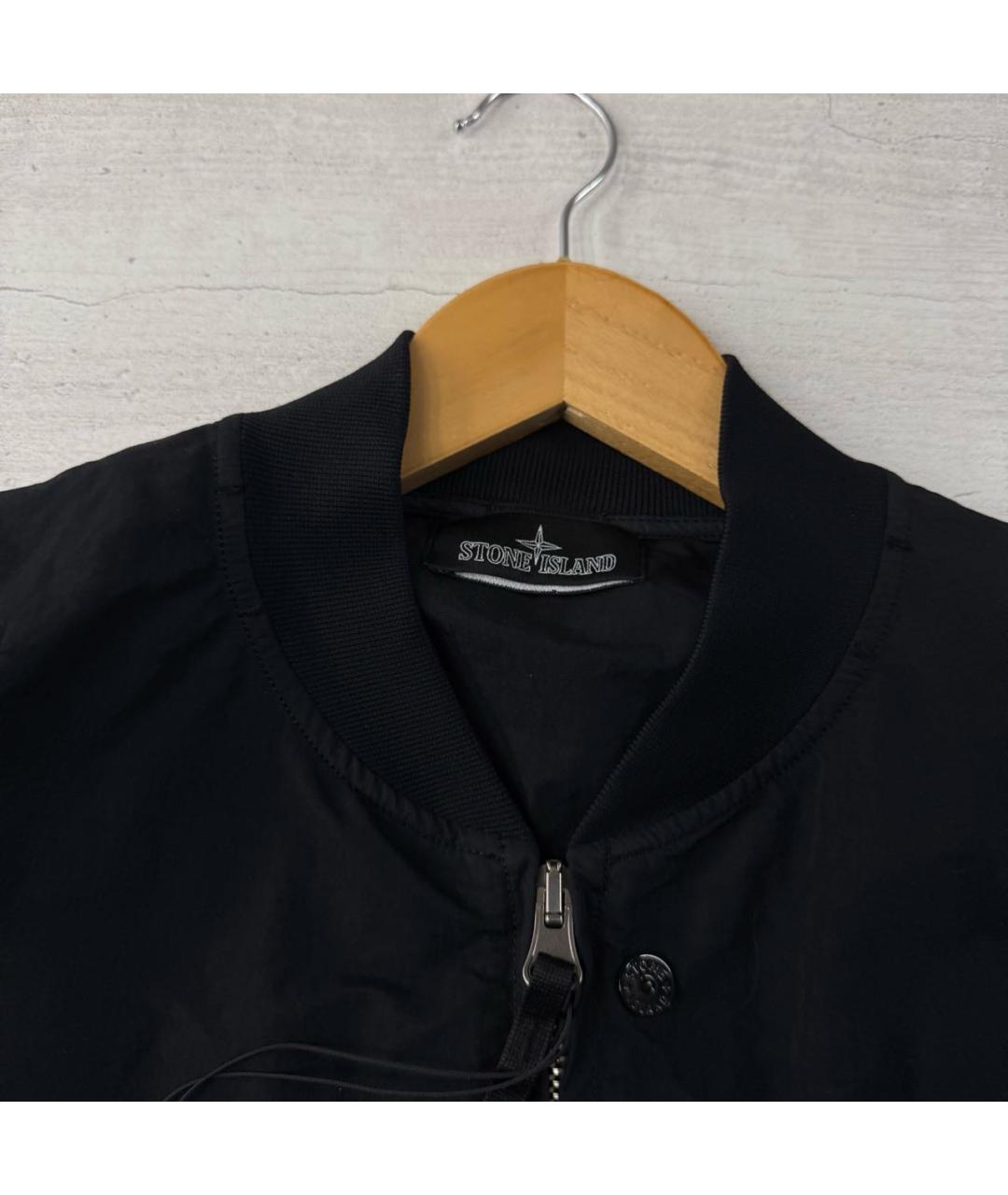 STONE ISLAND SHADOW PROJECT Черная нейлоновая куртка, фото 3