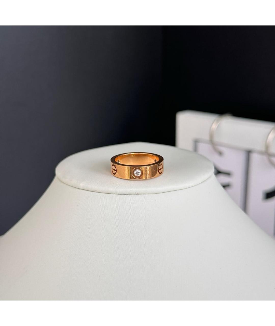 CARTIER Золотое кольцо из розового золота, фото 3