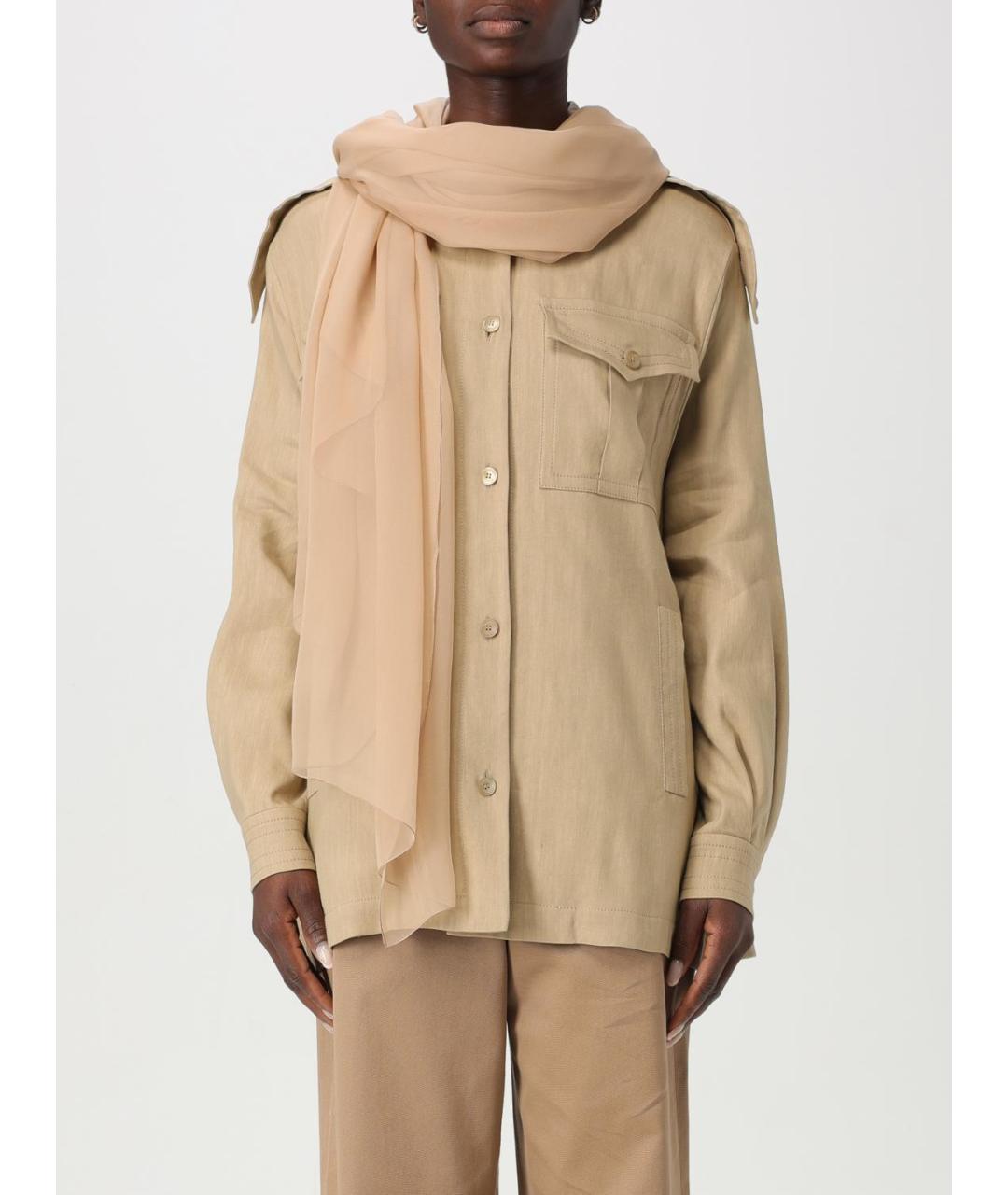ALBERTA FERRETTI Розовый шарф, фото 2