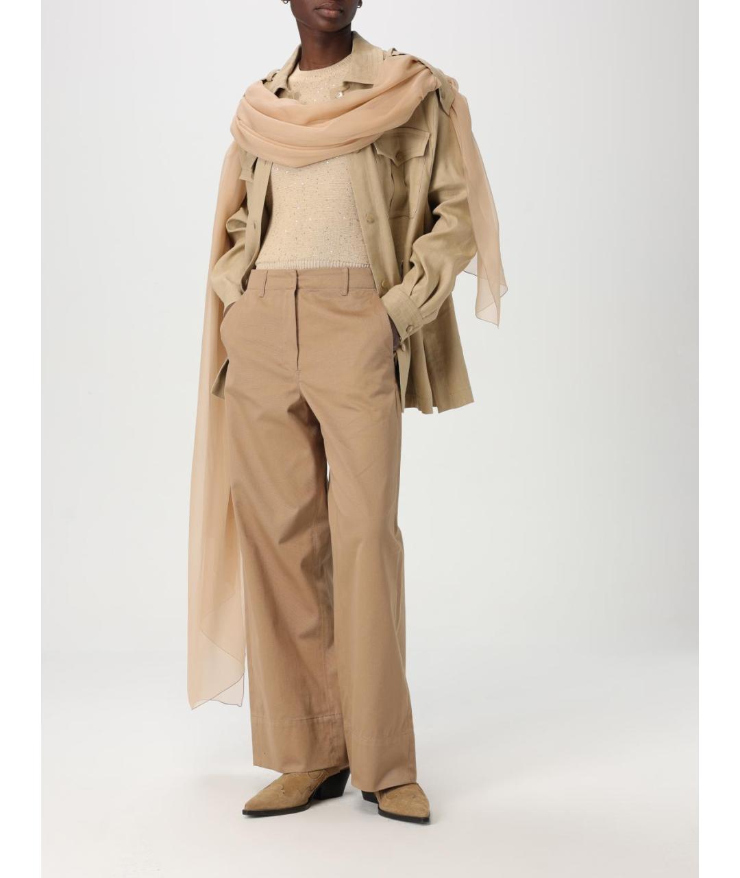 ALBERTA FERRETTI Розовый шарф, фото 3