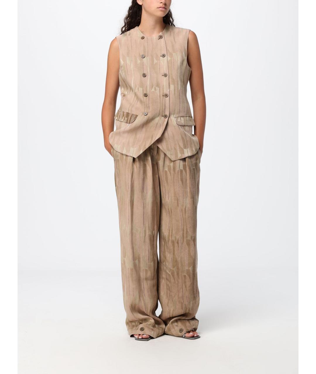EMPORIO ARMANI Мульти брюки широкие, фото 2