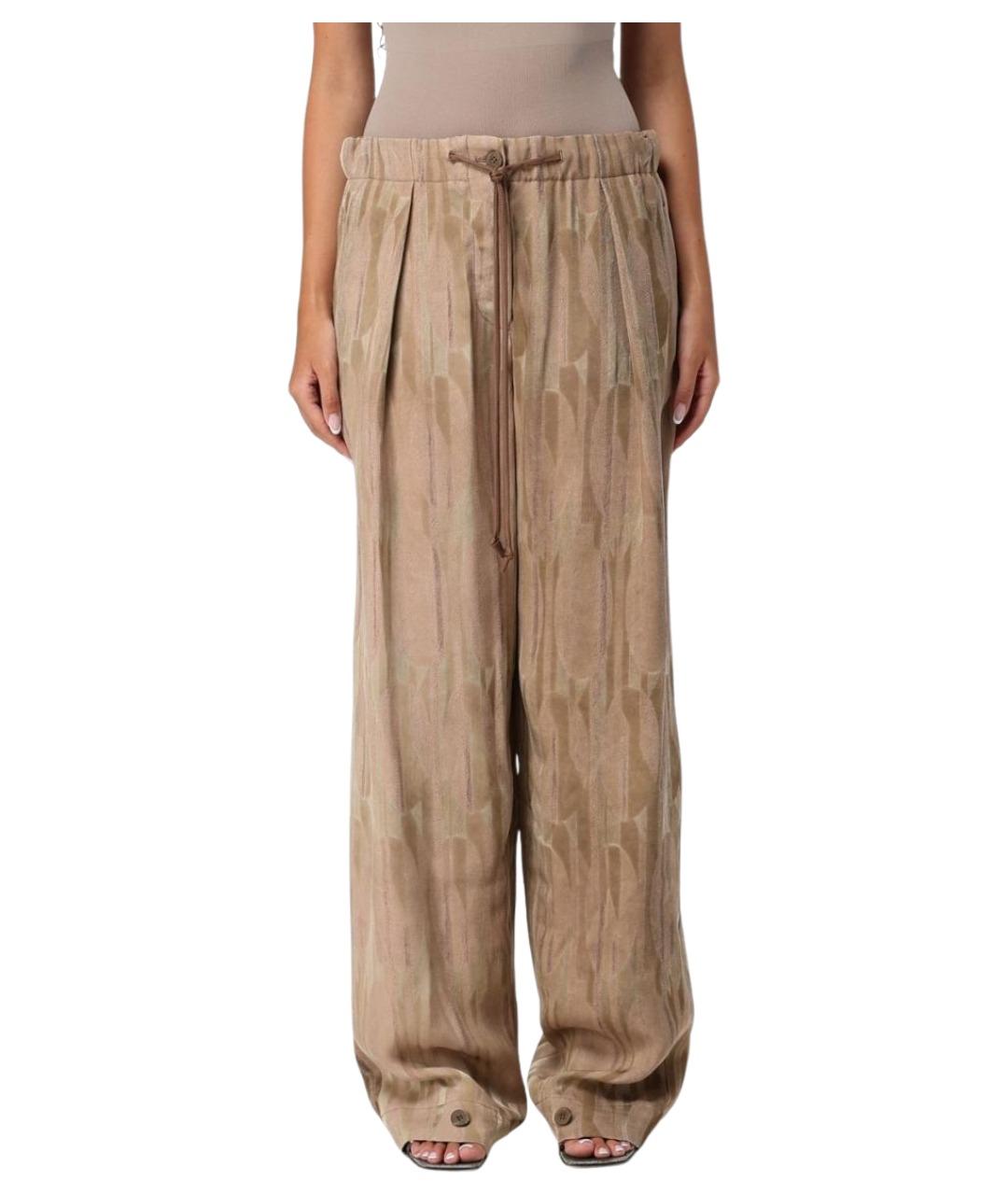 EMPORIO ARMANI Мульти брюки широкие, фото 1