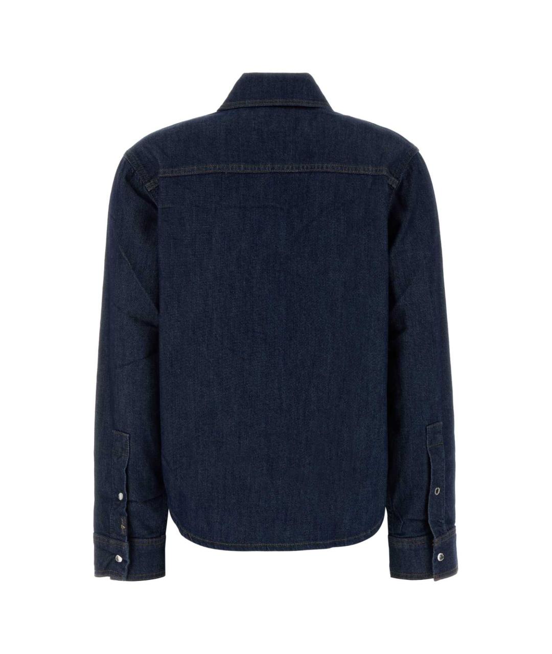 7 FOR ALL MANKIND Синяя модал рубашка, фото 2