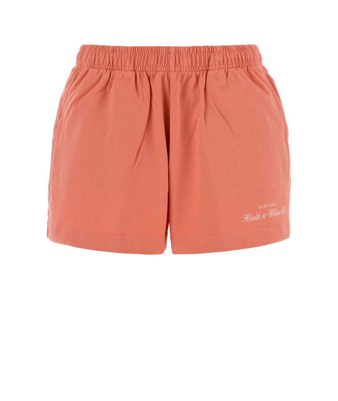 SPORTY AND RICH Розовые хлопковые шорты, фото 1